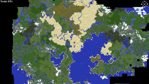 Мод Xaero's World Map для Minecraft (1.15.1 - 1.9.4)