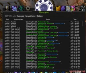 Аддон TradeSkillMaster Destroying для WoW 7.1.0